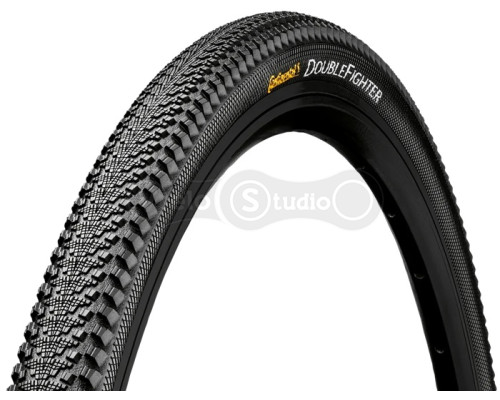 Вело покрышка Continental Double Fighter III, 29 x 2.00, черная, не складная