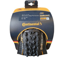 Вело покрышка бескамерная Continental Mountain King 29x2.3, черная, ProTection, Skin