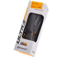 Вело покришка Continental Ultra Sport III 700 x 23C, чорна, складана, skin