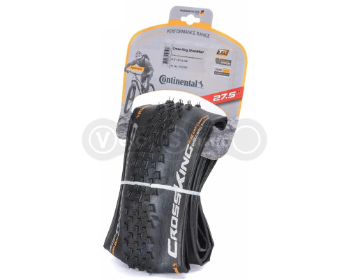Вело покришка Continental Cross King 2.3, 27.5x2.30, Foldable, ShieldWall System, Tubeless Ready