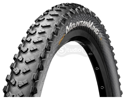 Вело покрышка бескамерная Continental Mountain King, 27.5x2.30, складная, PureGrip, ShieldWall