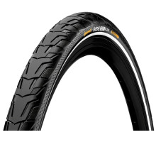 Вело покришка Continental Ride City, 26 x 1.75, чорна, не складана, світловідбивна