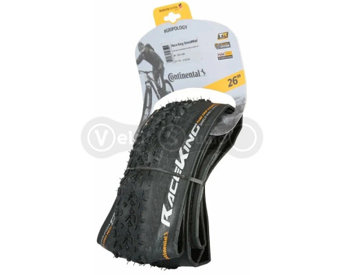 Вело покришка Continental Race King 2.2, 26x2.20, PureGrip, ShieldWall, Skin, Tubeless Ready
