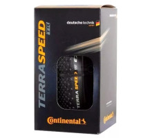 Вело покрышка Continental Terra Speed ProTection 650 x 40B черная, Tubeless Ready, skin