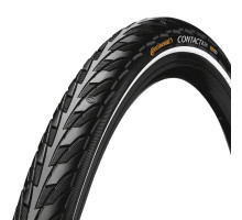 Вело покрышка Continental Contact 700 X 47C (28 X 1.75) черная, не складная, светоотражающая