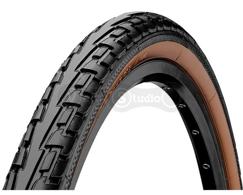Вело покришка Continental Ride Tour 700 x 35C Black/Brown, не складана
