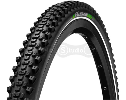 Вело покришка Continental eRuban Plus 27,5 x 2.60, чорна, не доладна, Plus Breaker