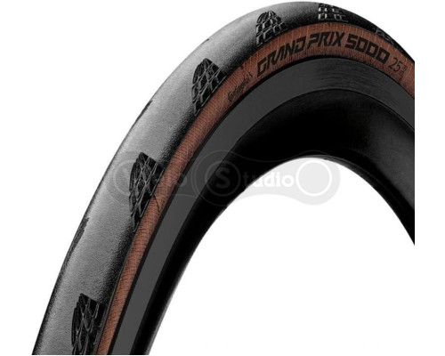 Вело покрышка Continental Grand Prix 5000 700 x 28C, Vectran Breaker, LazerGrip, ACT, 3/330 TPI, Black/Transparent