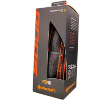 Вело покрышка Continental Grand Prix 5000S TR 700 x 25C, Vectran, LazerGrip, ACT, Tubeless Ready, Black/Brown