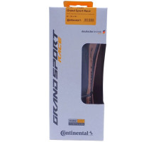 Вело покрышка Continental Grand Sport Race 700 x 28C, Black/Brown, складная, skin