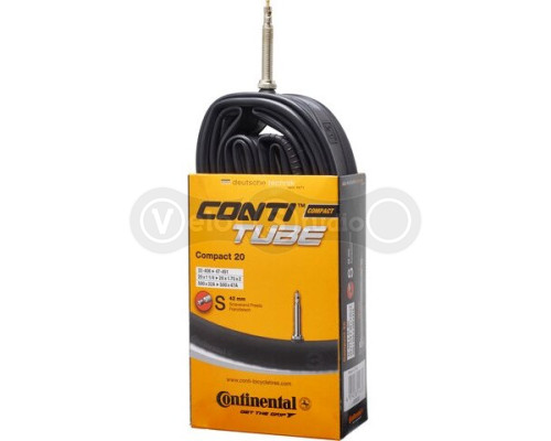 Вело камера Continental Compact Tube 20х1.75-2.00 S42 RE [32-406->47-451]