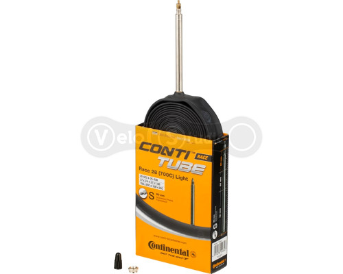 Вело камера Continental Race Tube Light 700х20C-25C S80 RE [20-622->25-630]
