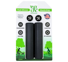 Грипси ESI Plush Silicone Black (чорні) – 35 мм