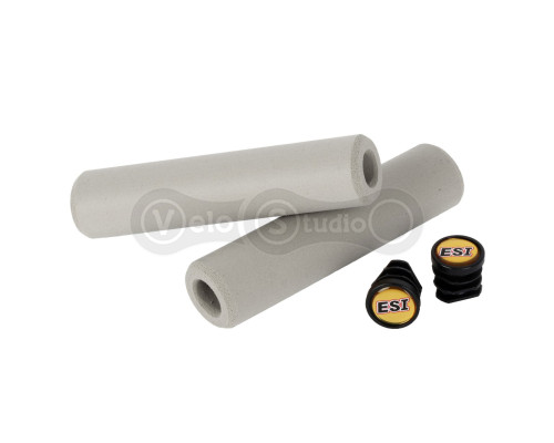 Грипси ESI Extra Chunky Gray (сірі) – 34 мм