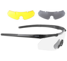 Очки ONRIDE CL Mili ANSI Z87.1, MIL-PRF-31013 сменные линзы: 3 кат (17%), кат 0 (100%), кат 1 (80%)