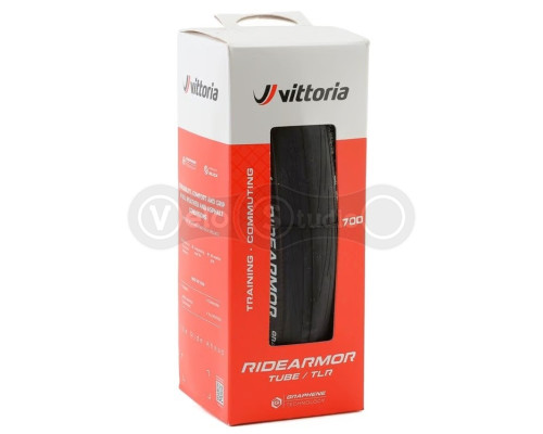 Вело покрышка Vittoria RideArmor II 700x30c, Tubeless Ready, Black