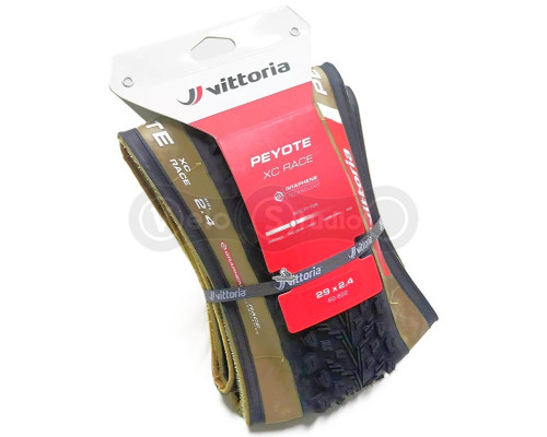 Вело покрышка Vittoria Peyote 29x2.4 XC Race, Tubeless Ready, Brown
