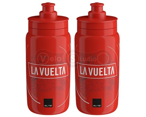 Фляга ELITE FLY La Vuelta красная 550 мл