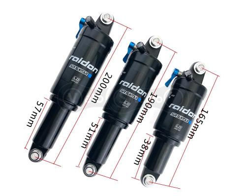 Амортизатор задній SUNTOUR RAIDON LO 165x38mm