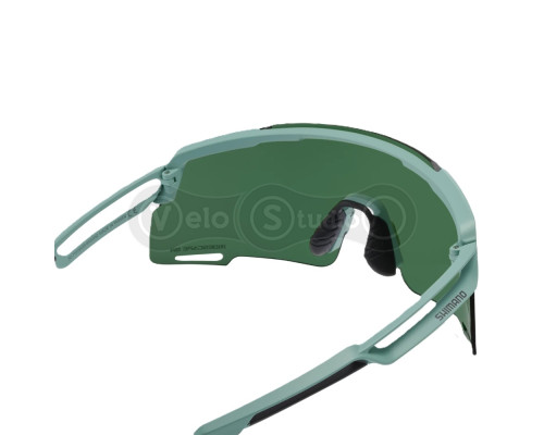 Окуляри SHIMANO EQUINOX5 Gravel, бірюзові з лінзою Ridescape GR