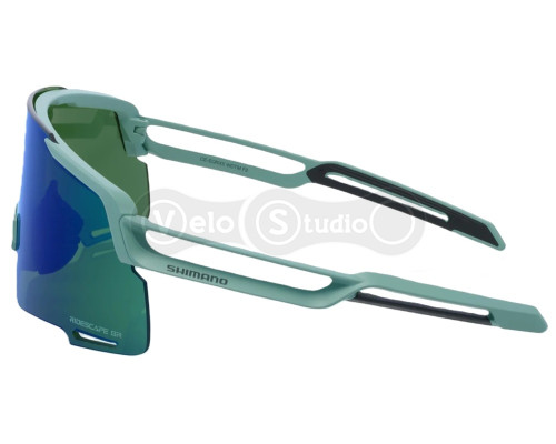 Окуляри SHIMANO EQUINOX5 Gravel, бірюзові з лінзою Ridescape GR