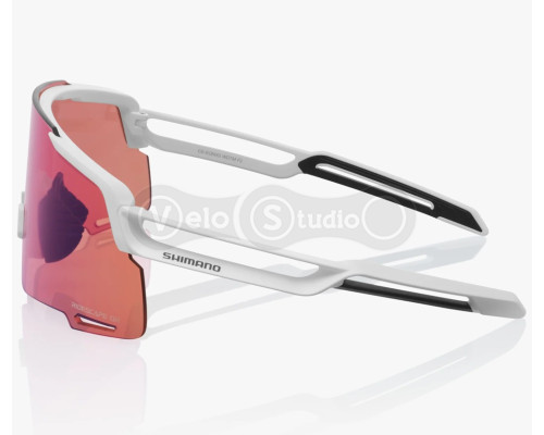 Очки SHIMANO EQUINOX5 Off-road, матовые белые с линзой Ridescape OR