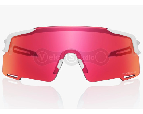 Окуляри SHIMANO EQUINOX5 Road, матові білі з лінзою Ridescape RD