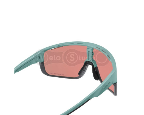 Очки SHIMANO PULSAR RIDESCAPE OFF-ROAD, сменные линзы, бирюзовые