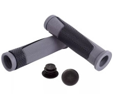 Грипсы Green Cycle GGR-004 125mm черно-серые с барендами