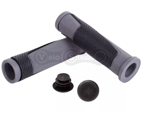 Грипсы Green Cycle GGR-004 125mm черно-серые с барендами