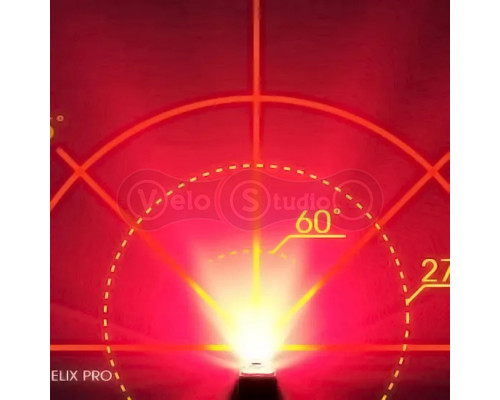 Мигалка задня Moon Helix PRO 150LM вбудований акумулятор, чорна