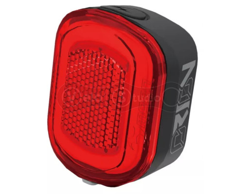 Мигалка задняя Moon Orion 50 люмен, встроенный аккумулятор, USB TYPE-C