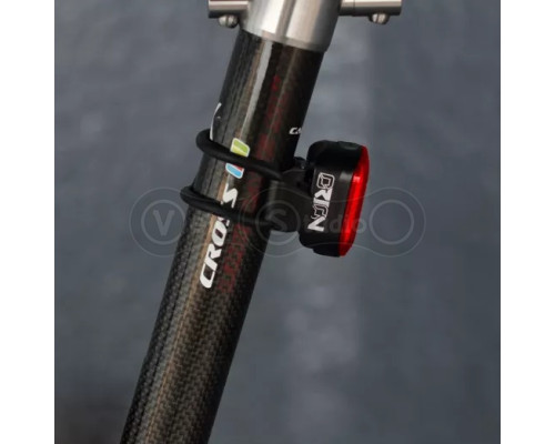 Мигалка задняя Moon Orion 50 люмен, встроенный аккумулятор, USB TYPE-C