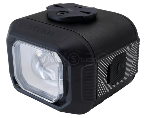 Фара Moon Titan Max 1700 люмен вбудований акумулятор, USB TYPE-C, чорна