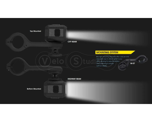 Фара Moon Titan Max 1700 люмен вбудований акумулятор, USB TYPE-C, чорна