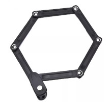 Вело замок Green Cycle GLK-596 из стальных пластин, 850ммх57мм