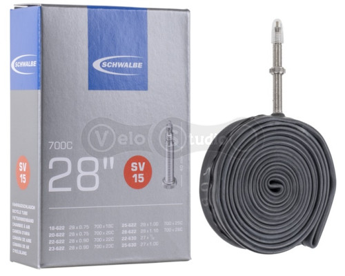 Камера 700x18С-28С (18/28x622/630) Schwalbe SV15 40мм EK