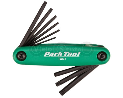 Набор торксов Park Tool TWS-2 T7/T9/T10/T15/T20/T25/T27/T30/T40