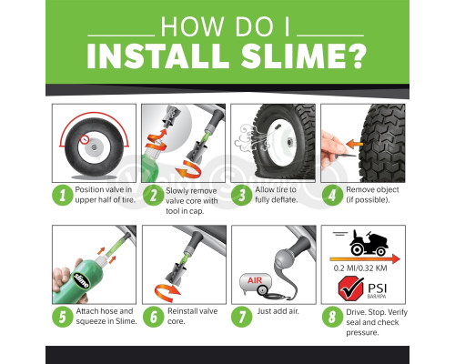 Герметик Slime Tyre Sealant 946 мл для бескамерных покрышек