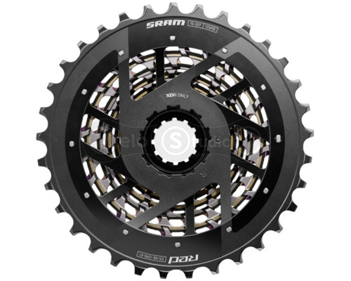 Касета SRAM Red XG-1290 E1 10-33T 12 швидкостей Rainbow