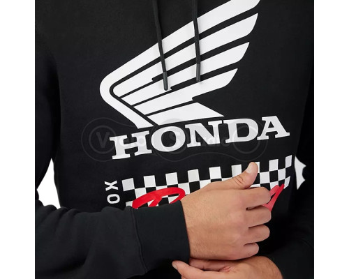 Толстовка FOX HONDA® Hoodie [Black], XL
