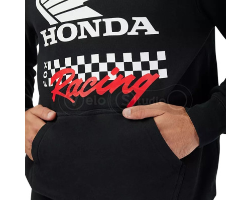 Толстовка FOX HONDA® Hoodie [Black], XL