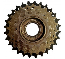 Тріскачка SunRace MFM2A 6DS 2, 6 швидкостей, 14-28T, Brown/Black