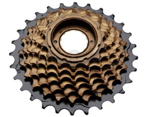 Тріскачка SunRace MFM2A 6DS 2, 6 швидкостей, 14-28T, Brown/Black