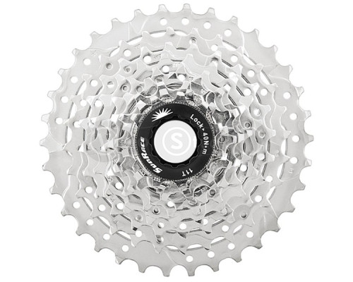 Касета SunRace CSM96 9AU N, 9 швидкостей, 11-32T, Nickel