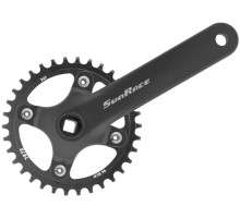 Шатуны SunRace FCM93U, 170 мм, 32T, 96BCD, 11/10/9 скоростей