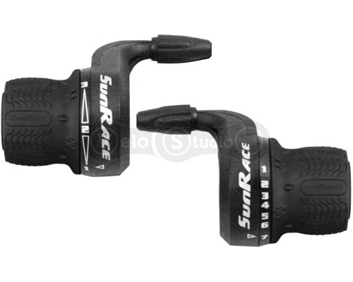 Грипшифти SunRace TSM27, лівий/правий, 3x7 швидкостей