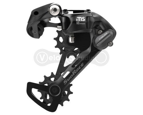 Задній перемикач SunRace RDMS100 MD, 10 швидкостей, max.: 51T, середня лапка