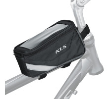 Сумка з кріпленням на раму та винос KLS Brick ECO (1,1 л) чорна