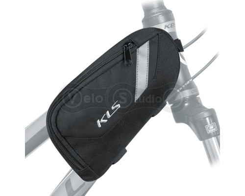 Сумка з кріпленням на раму та винос KLS Rail (1,7 л) чорна